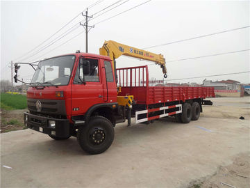 Китай Стабилизированное Донфенг 6кс4 тележка вагона с краном 10 тонн/3 цапф для конструкционных материалов поставщик