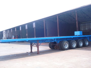Китай Контейнер нагружая трейлер 4 цапф Семи, 50 тонн 60 тонны 45 40 ног планшетный трейлер Фт/ поставщик