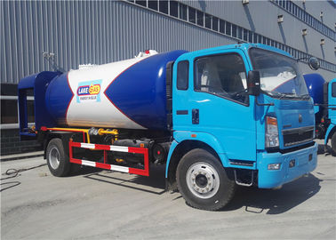 Китай 4кс2 12КБМ 5 тонн 6 ЛПГ доставки тонн цвета тележки 12000Л подгонянного для ХОВО поставщик