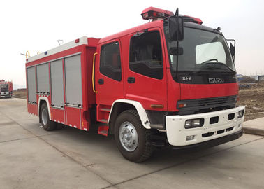 Китай 11000 огня пожарной машины цистерны с водой углерода стали литров цапф материала 2 для ИСУЗУ поставщик