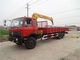 Стабилизированное Донфенг 6кс4 тележка вагона с краном 10 тонн/3 цапф для конструкционных материалов поставщик