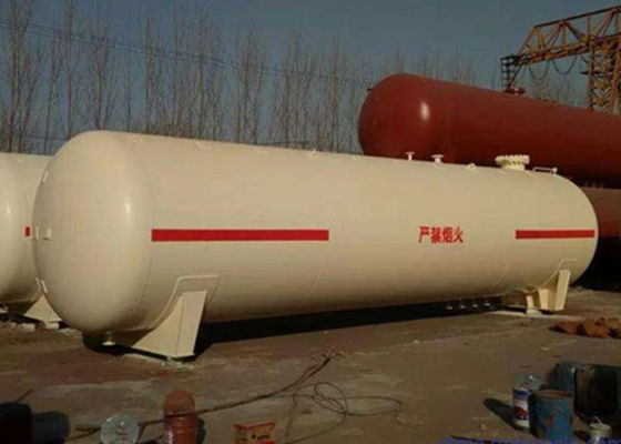 ASME Pressure Vessel LPG Storage Tanks Q345R 40m3 20 Ton Color Customized