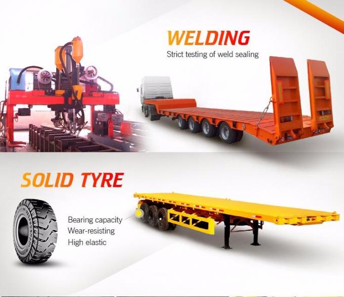 Горячей продажи 2015 планшетная контейнера сброса польза трейлера семи для перехода контейнера